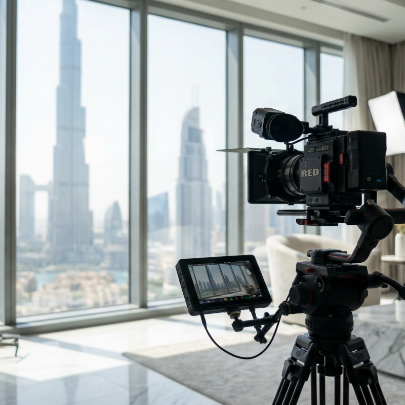 Corporate video production for real estate companies in Dubai
