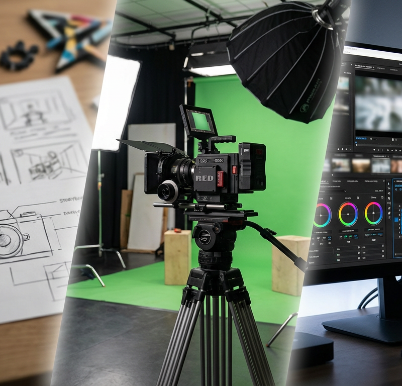 Pre-Production vs Post-Production