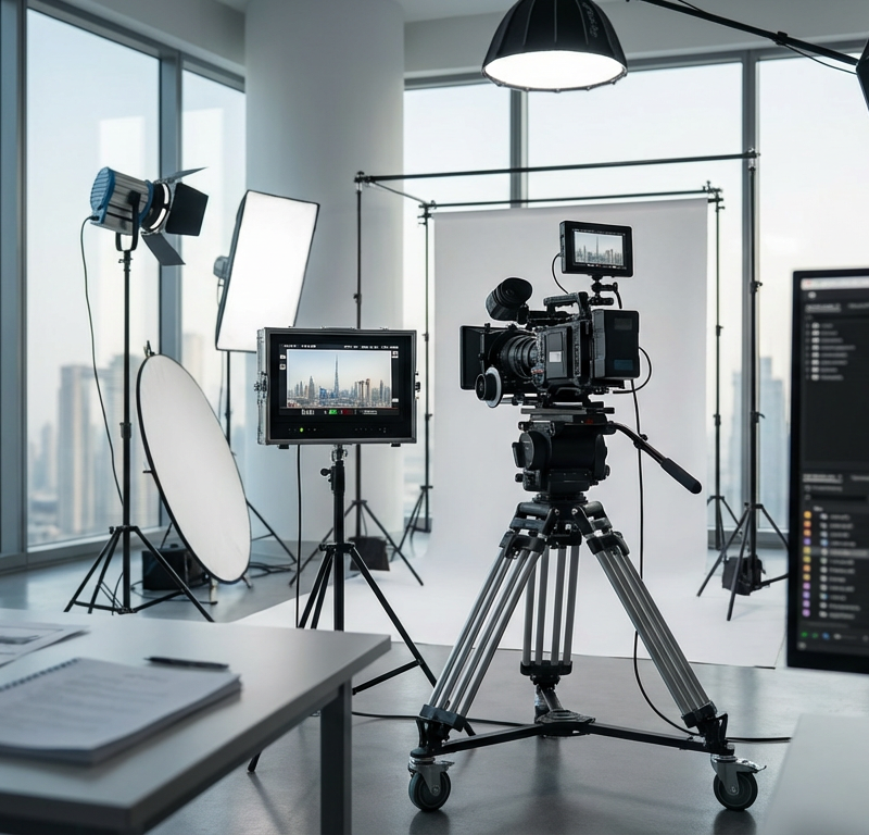 Step-by-Step TV Commercial Production Process in Dubai